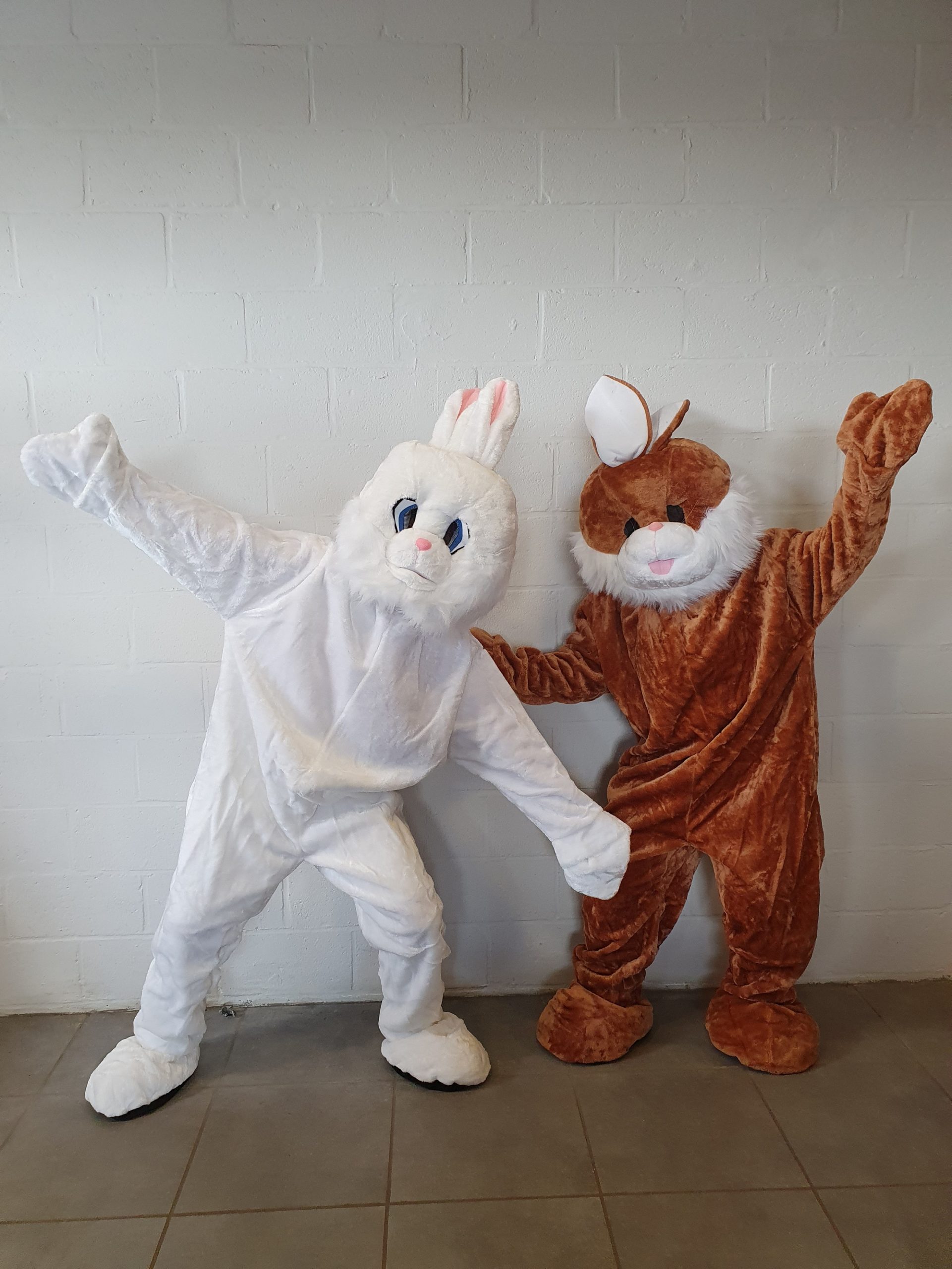 PRÊT À EXPÉDIER le costume de mascotte de lapin de Pâques